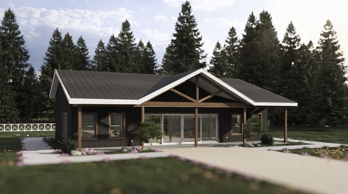 The Lizbeth farmhouse plan