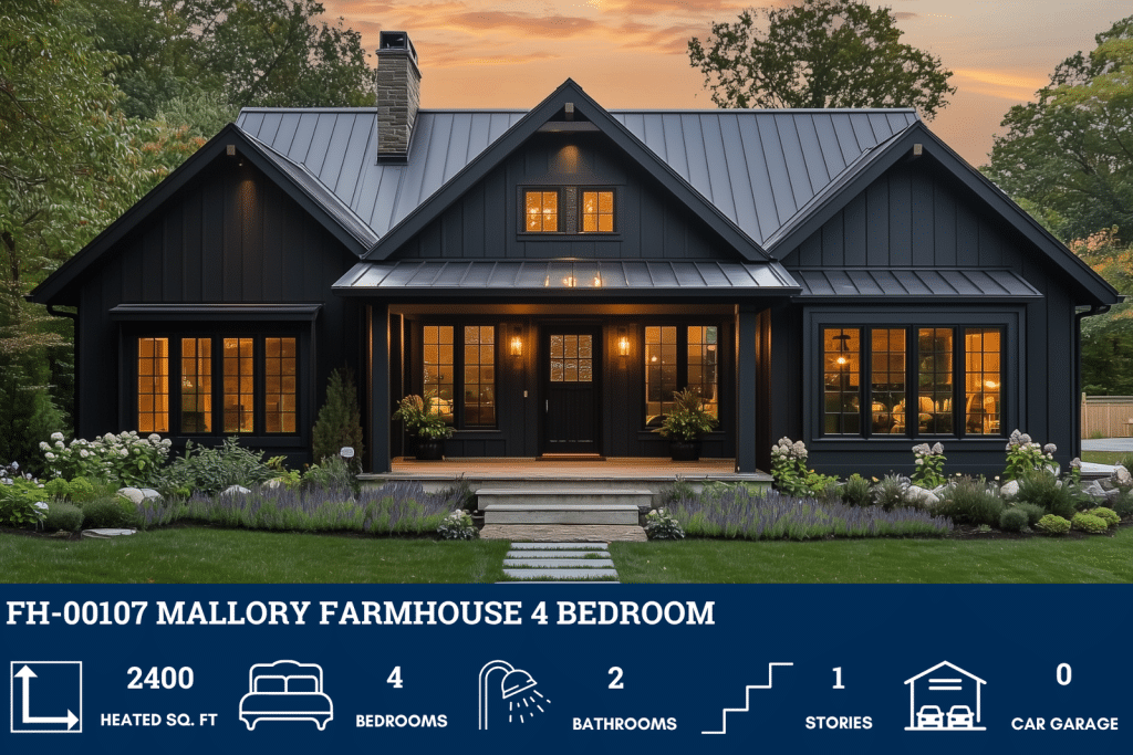 Mallory FH-00107 barndominium render