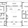 Mallory FH-00107 barndominium floor plan