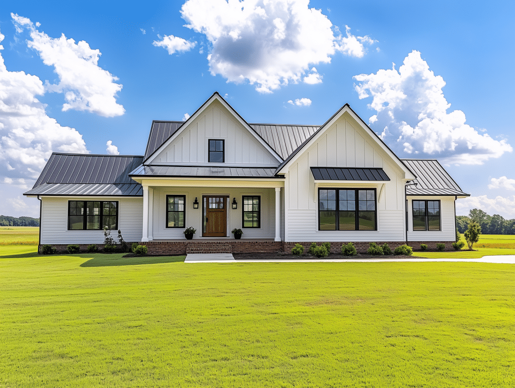 FH-00112 Davis Modern Farmhouse Plan
